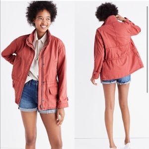 🚫SOLD🚫Madewell salmon Prospect jacket size S